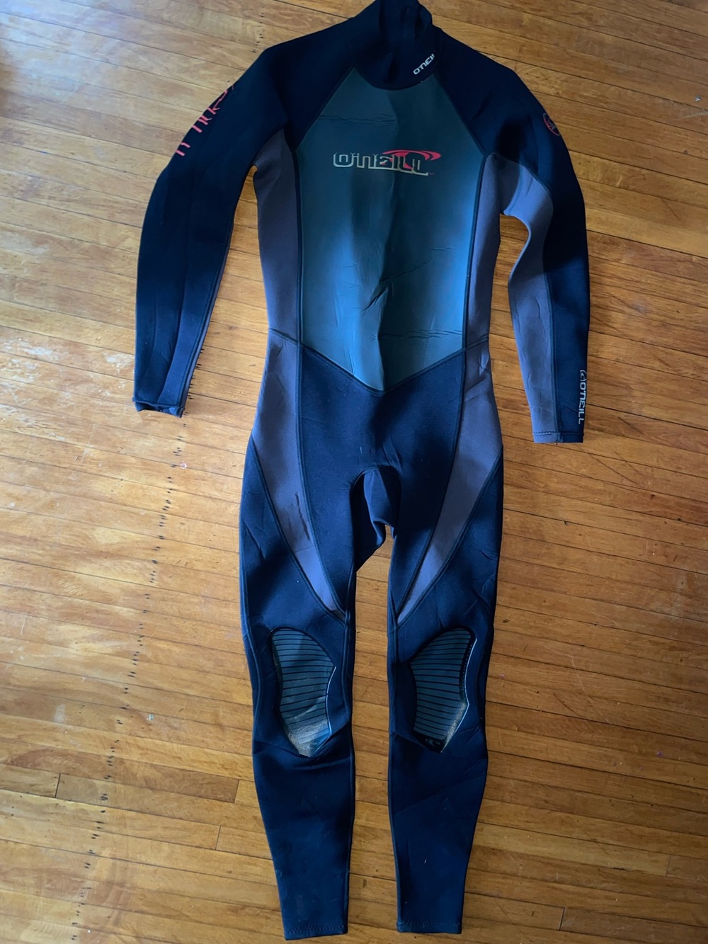 O'Neill Black and Dark Gray Full-Length Neoprene Wetsuit